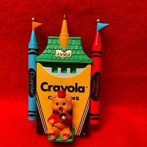Castle Crayola Crayon Hallmark Ornament